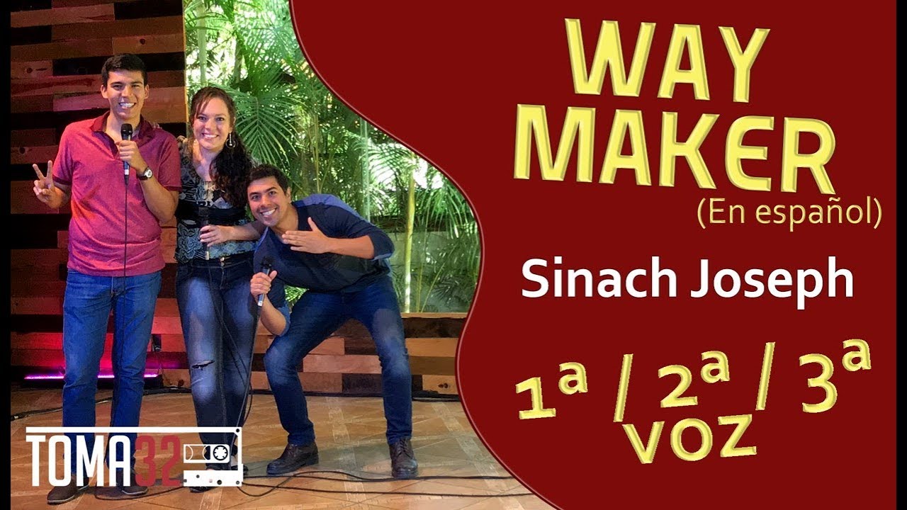 VOCES WAY MAKER - SINACH JOSEPH - TUTORIAL