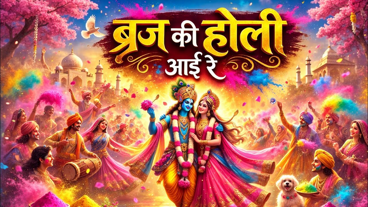 ब्रज की होली आई रे | Radha Krishna Holi Song #holi #holisong #radhakrishnaholi #holi2026 #happyholi