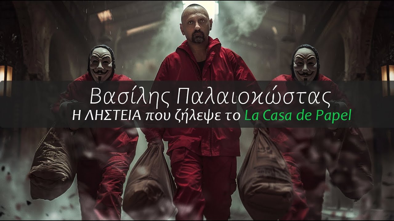 Η ληστεία που έκανε θρύλο τον Βασίλη Παλαιοκώστα Το ελληνικό La casa de papel