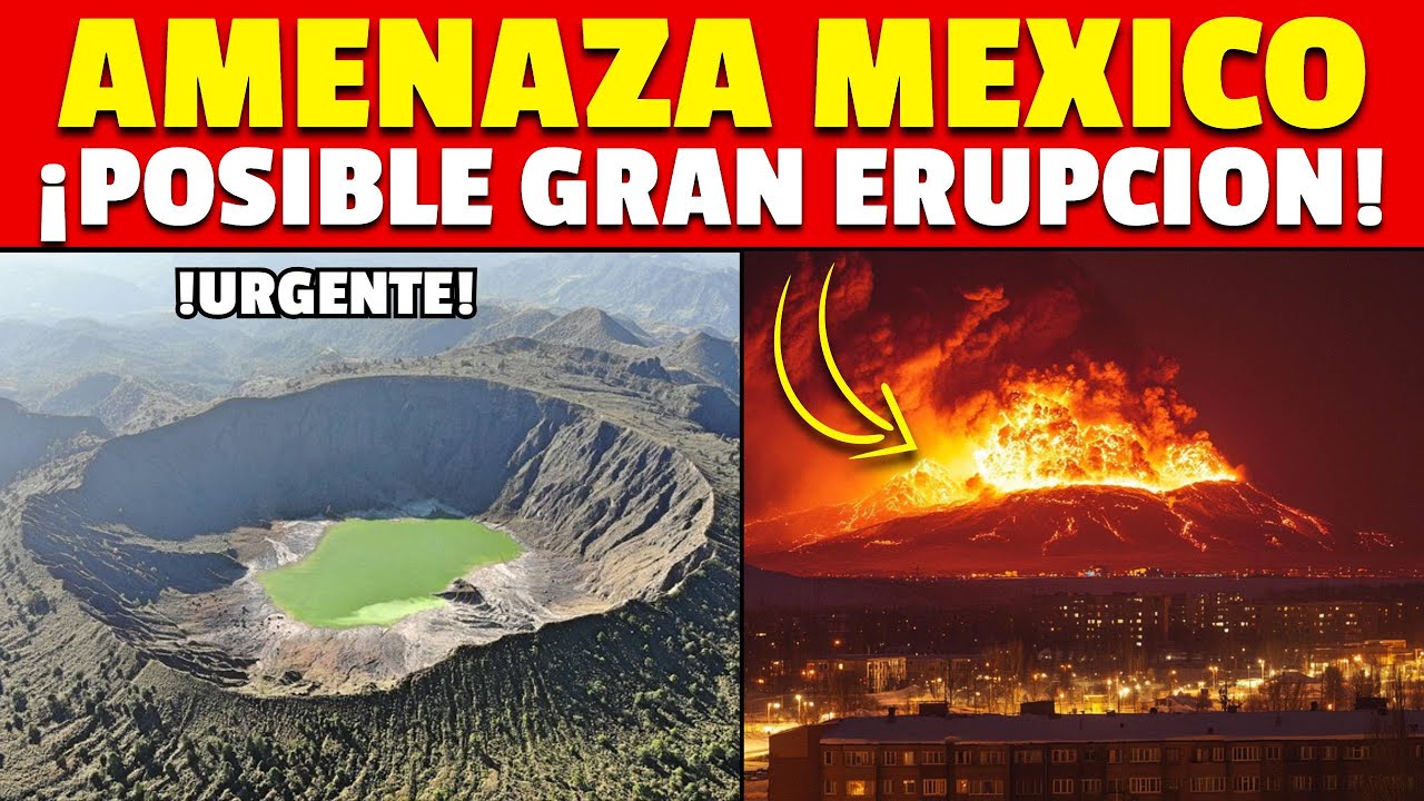 🚨 ¡ALERTA EN MÉXICO! SE ENCIENDEN LAS ALARMAS: VOLCÁN CHICHÓN PODRÍA ESTALLAR