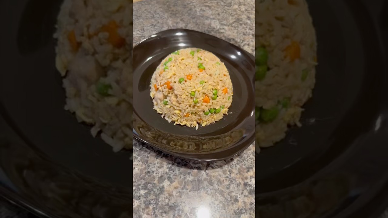 Stir-fried to perfection #stirfriedchicken #stirfriedrice #easymeals #easyrecipe #readyin5minutes