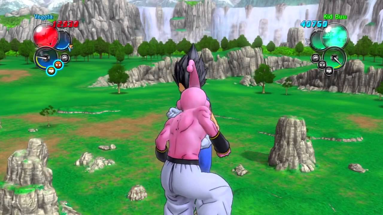 Dragon Ball Z Ultimate Tenkaichi Story Mode: Goku Gathers Energy For The Spirit Bomb!