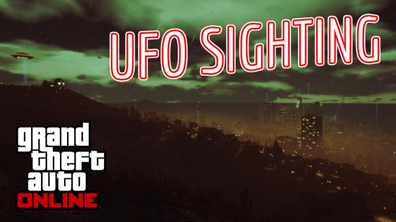 GTA Online UFO Location for October 25 | UFO Sighting | Location #12