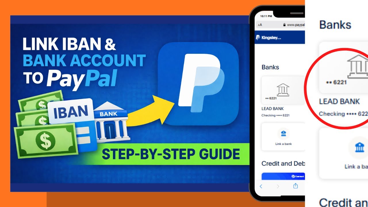 Как привязать банковский счет и IBAN к PayPal (пошаговая инструкция)