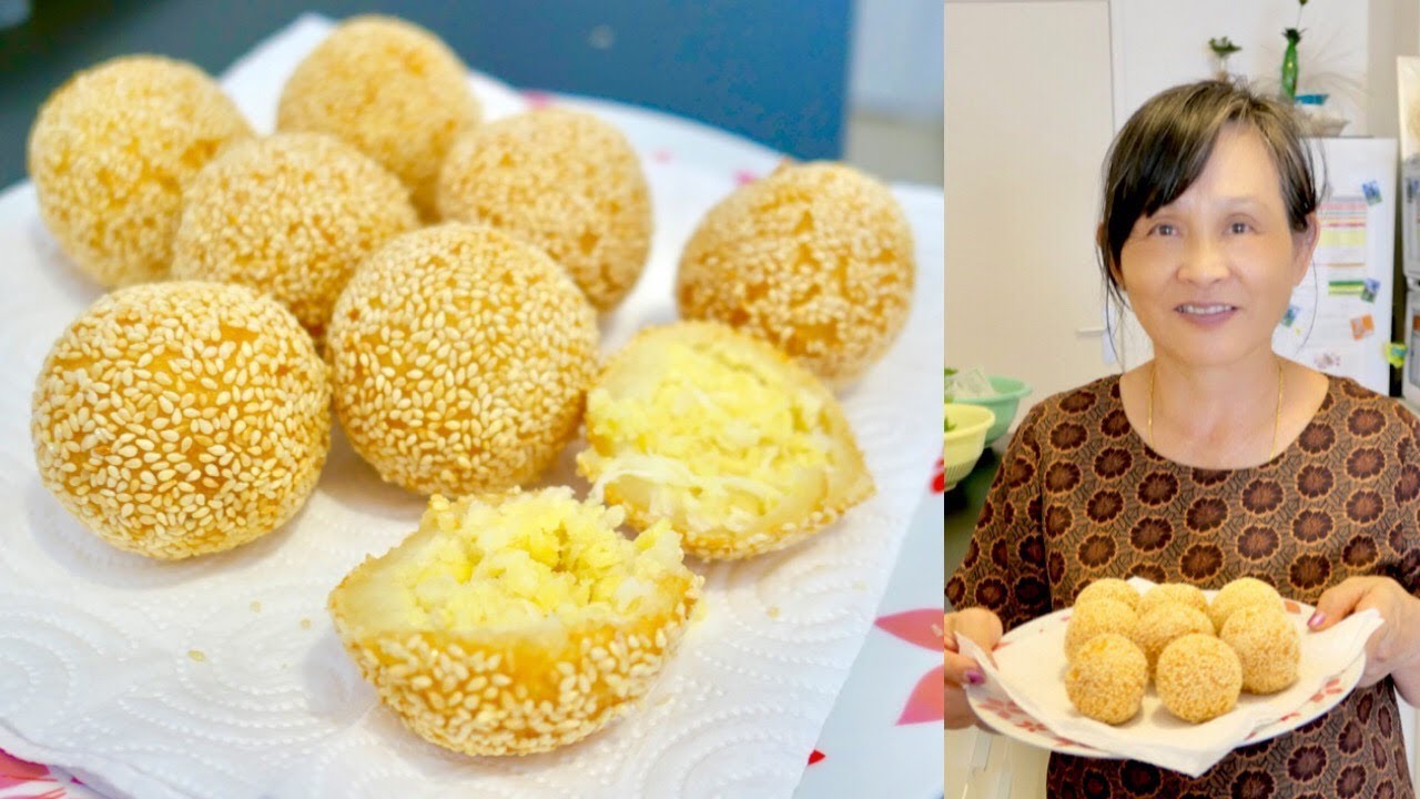 RECETTE DE MA MAMAN #38 Perles de coco frites, gâteaux asiatiques au riz, coco, haricots mungo