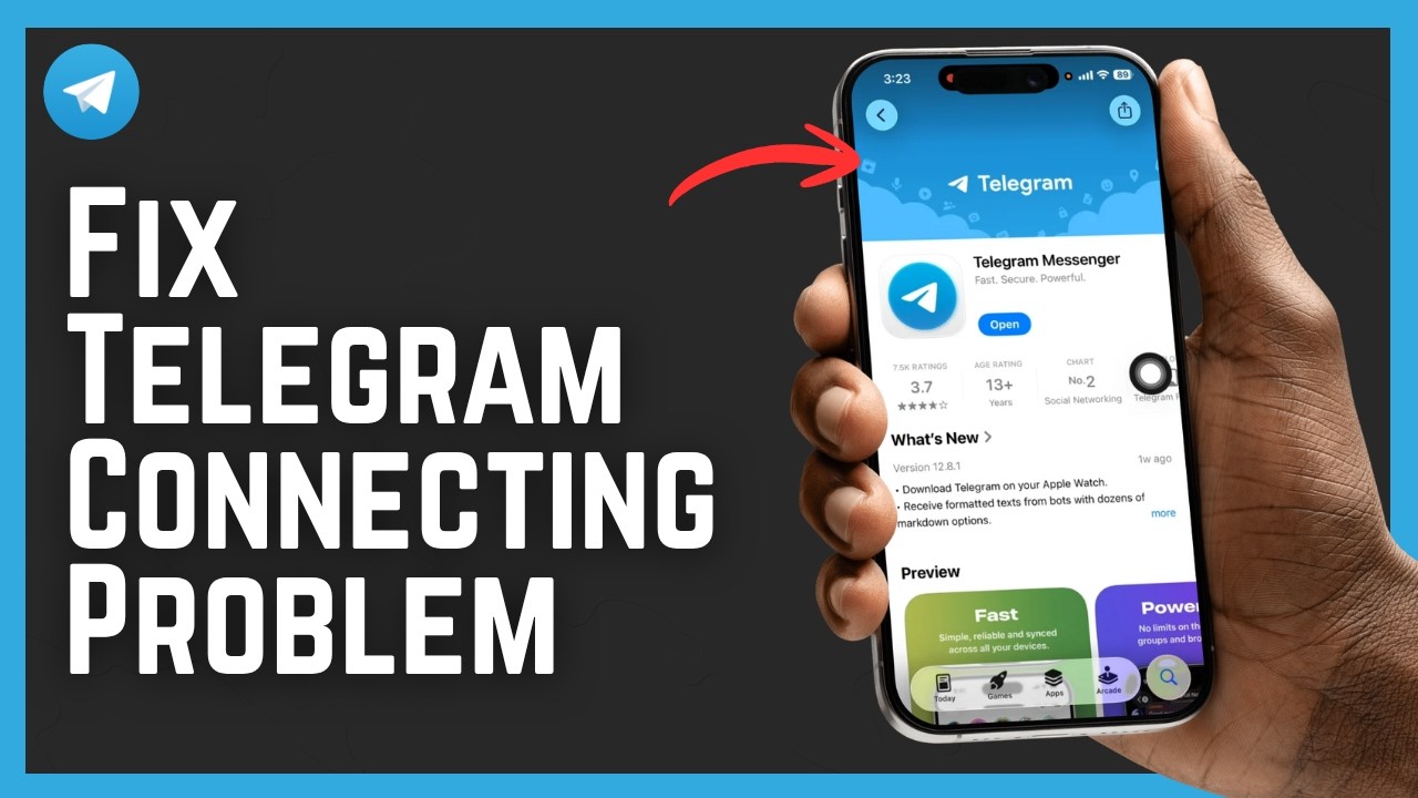How To Fix Telegram Connecting Problem | Telegram Connecting Problem 2026