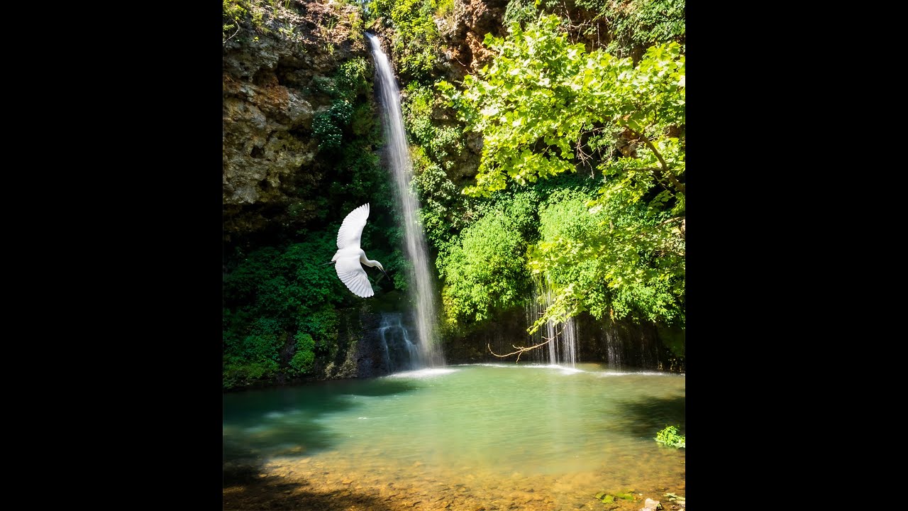 360 Video_Natural Falls State Park's 77-foot waterfall