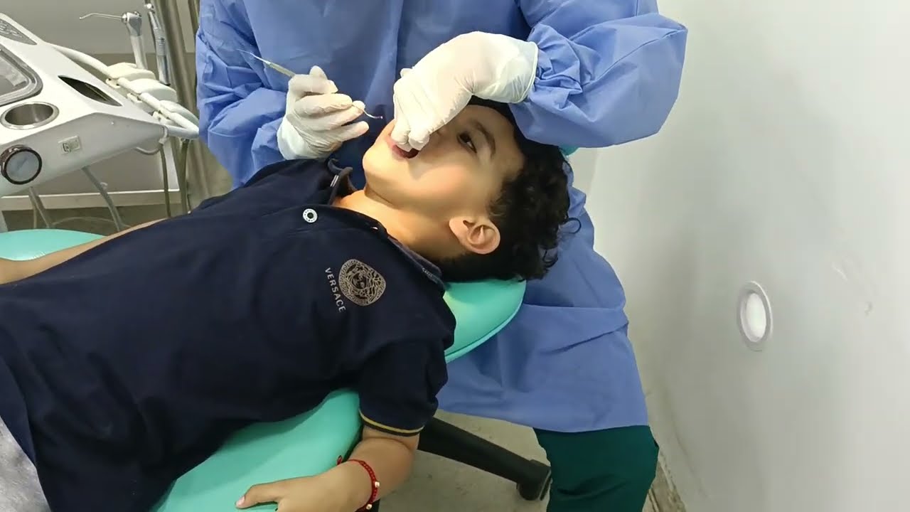 Chis Evans en su primera cita de odontología...