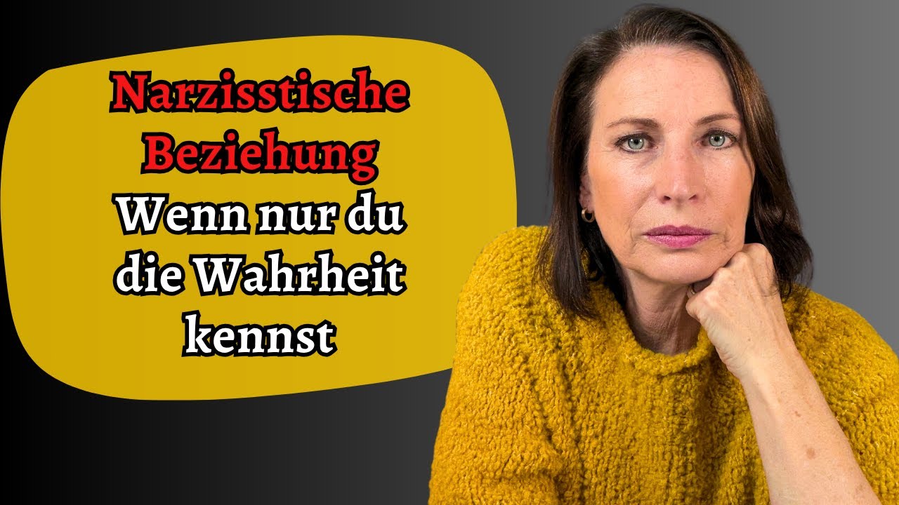 Narzisstische Beziehung - Einsam weil nur du die Wahrheit kennst.