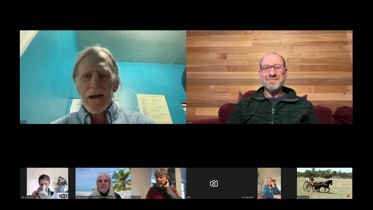 Treatment Free Beekeeping with Les Crowder, Nathalie B and Adrian Iodice