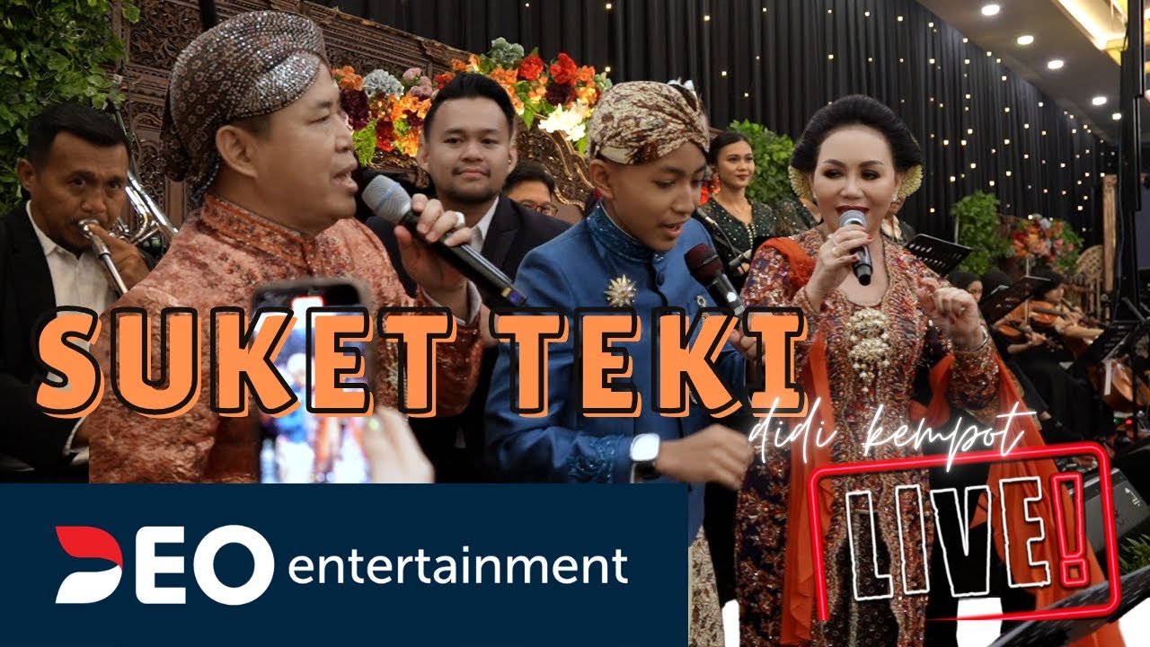 Suket Teki - Didi kempot by Deo entertainment ( orang tua pengantin )