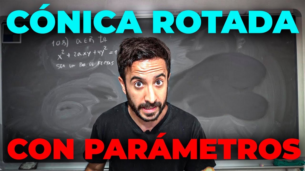 Cónica rotada con parámetros | (108/113)