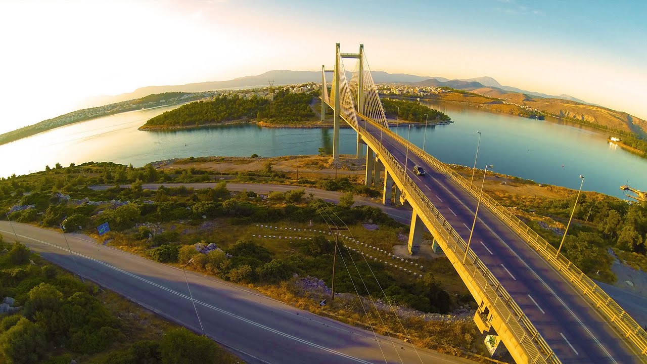 Chalkida of Evia (Χαλκίδα Εύβοια) ~ Drone 4K UHD