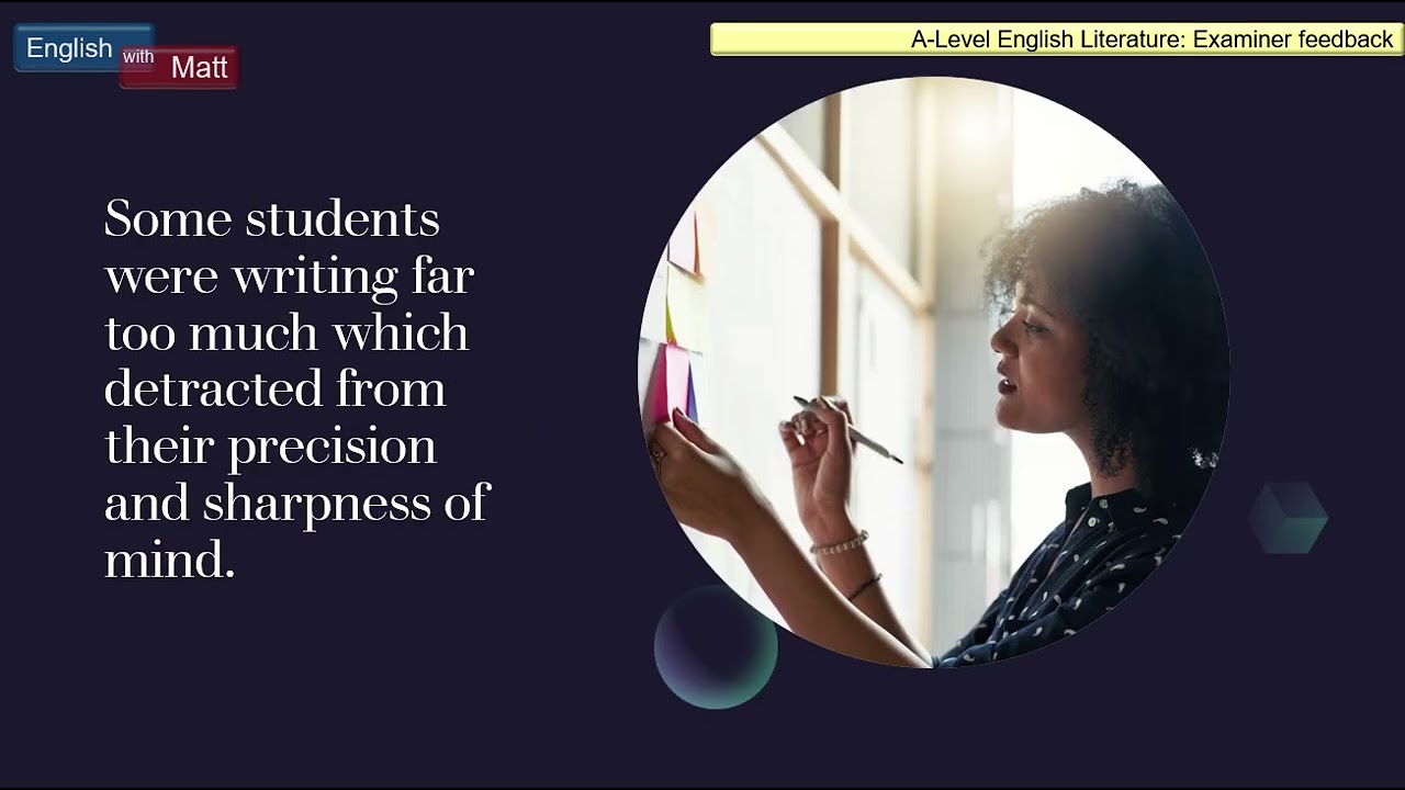 201. A-Level English Literature: AQA Lit B examiner feedback