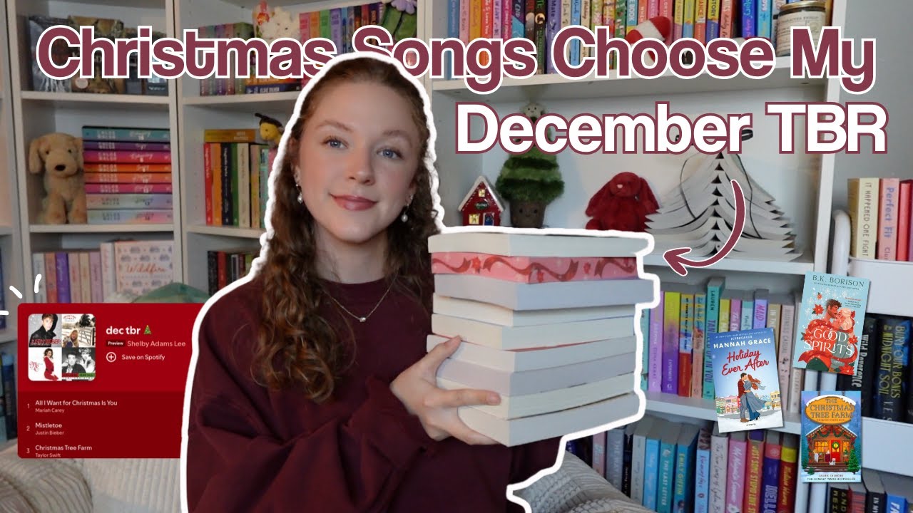 Рождественские песни Pick My December TBR 🎄🎵 📖 Букмассы, день 1