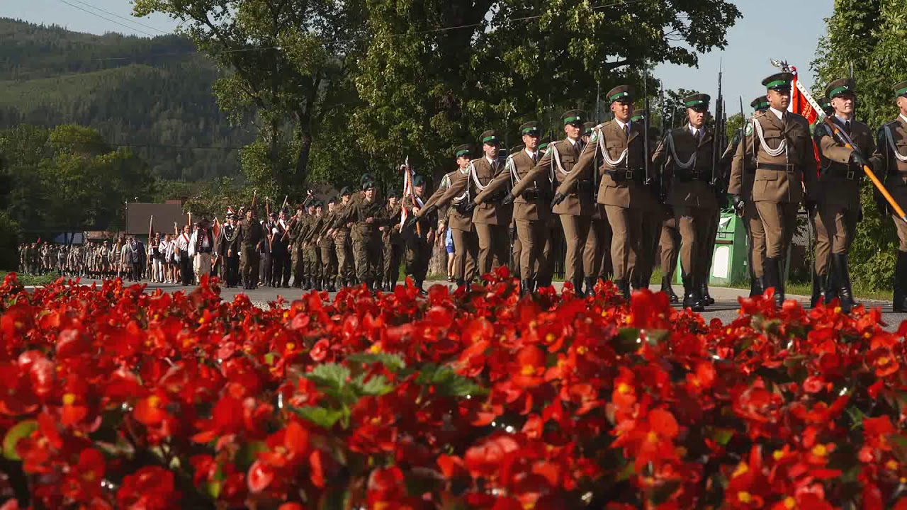 Przemarsz z Węgierskiej Górki pod Fort Wędrowiec
