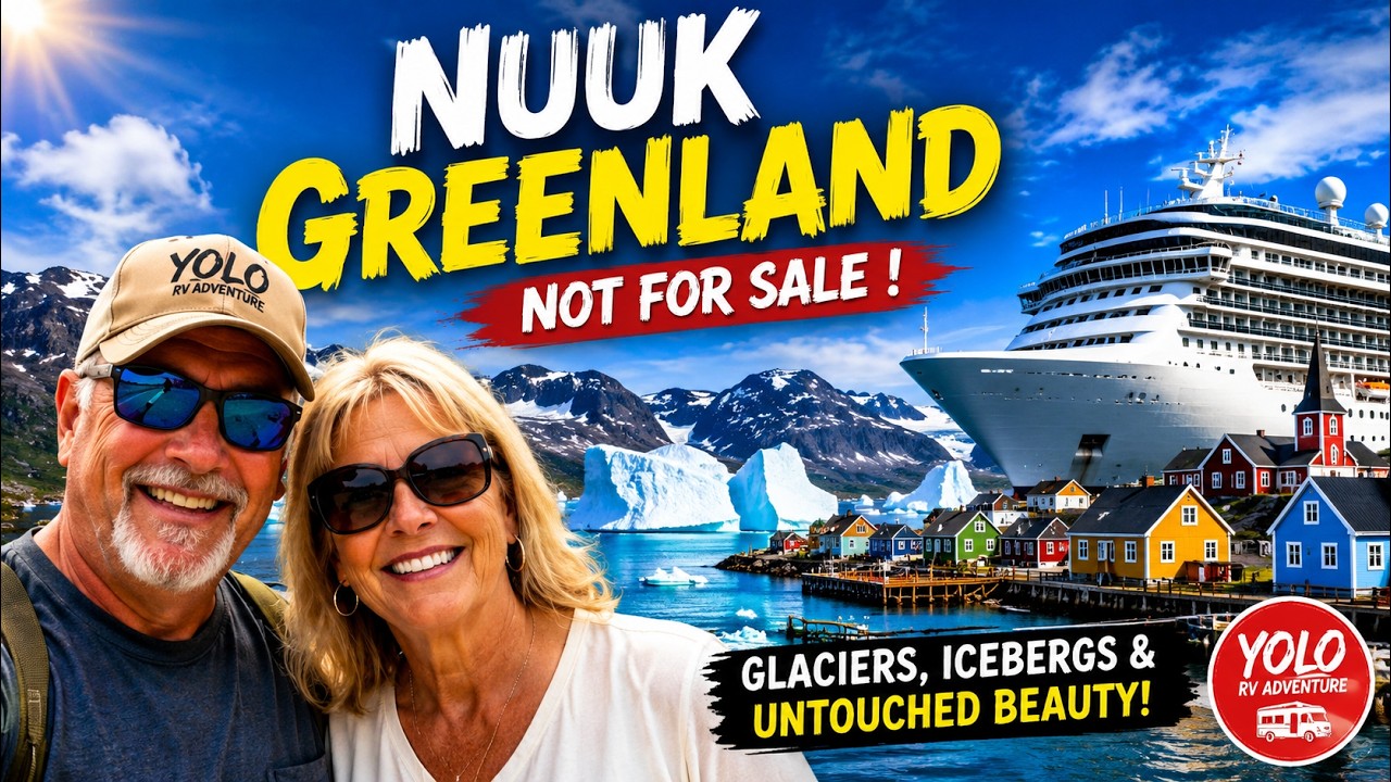 Nuuk-Greenland.  -  Not for Sale !   Explore the beauty of Nuuk- featuring glaciers and icebergs.