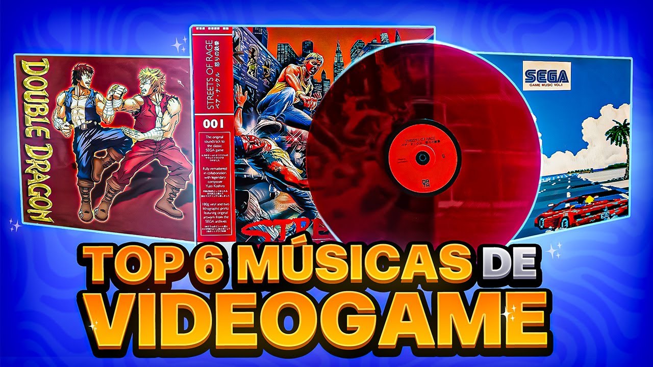 As melhores músicas de videogame da história! (na minha opinião 😁)