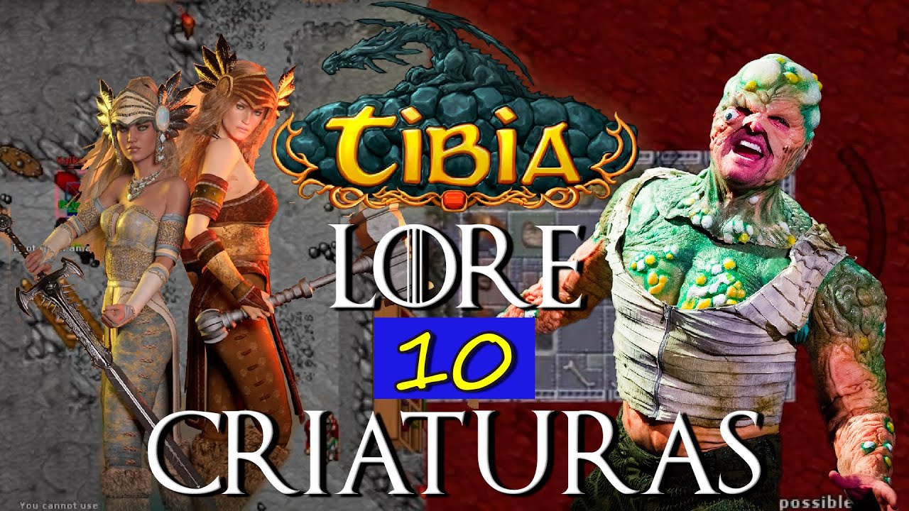Explorando el Lore de 10 Criaturas de Tibia #2