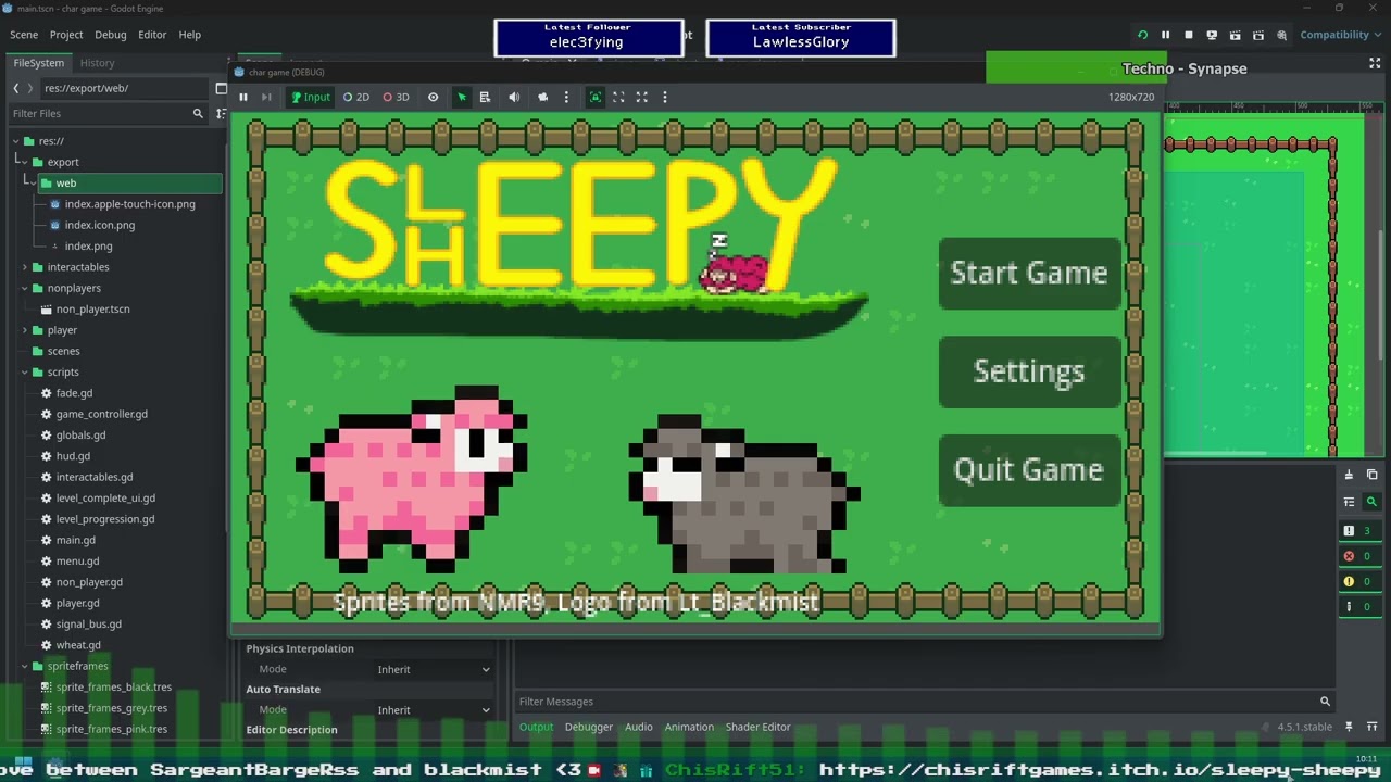 How sleepy is the sheepy? Very, apparently. Let's tweak some things.. !discord | !gamba