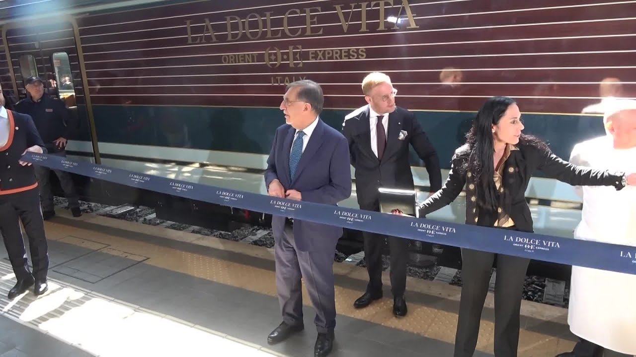 Inaugurato il primo treno di lusso 