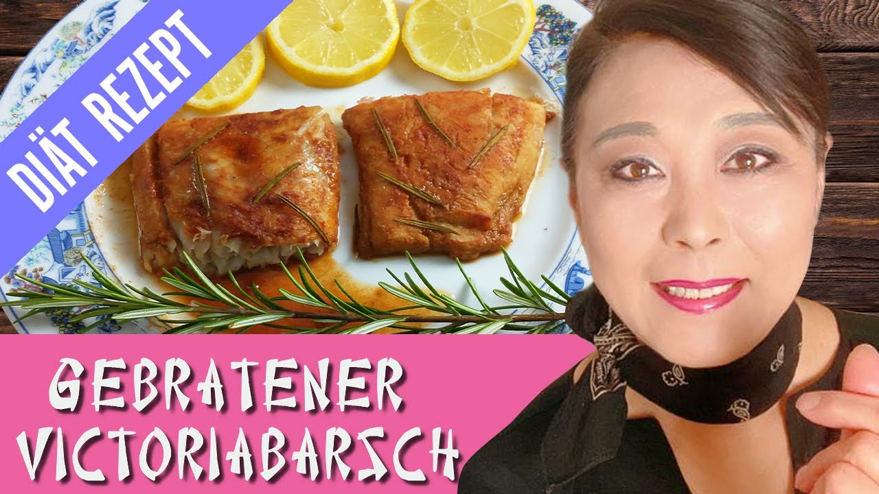 NEU! Diät Rezept: Gebratener Victoriabarsch, fried victoria perch