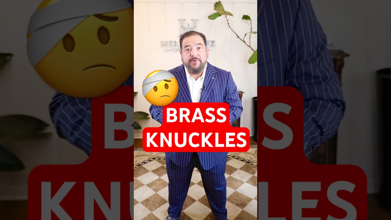 Is it legal to carry brass knuckles? 😮 #texas #viral #lawyer #tx #law #attorney #selfdefense