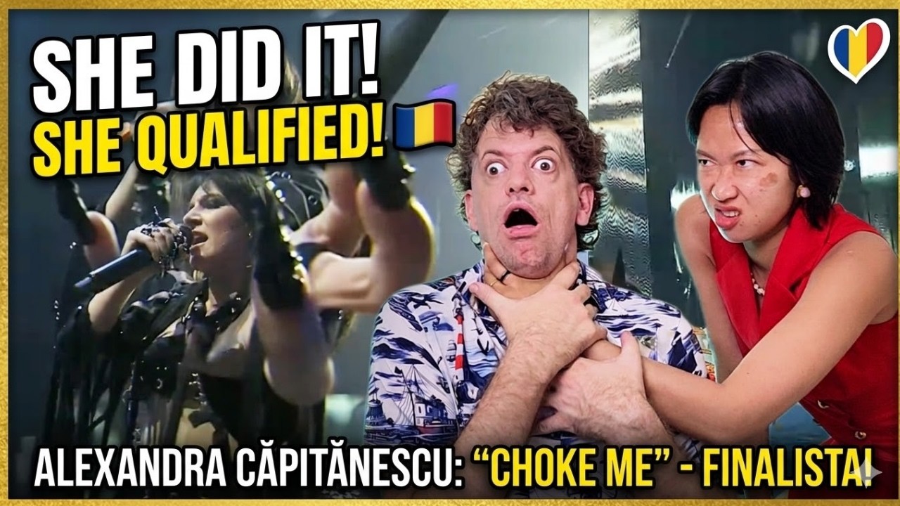 Alexandra Căpitănescu - CHOKE ME | Romania's Eurovision 2026 Entry! 🇷🇴