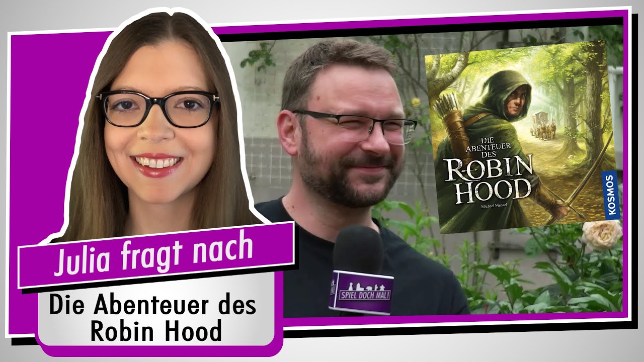 Im Interview: Michael Menzel (Die Abenteuer des Robin Hood / Kosmos) - Spiel doch mal!