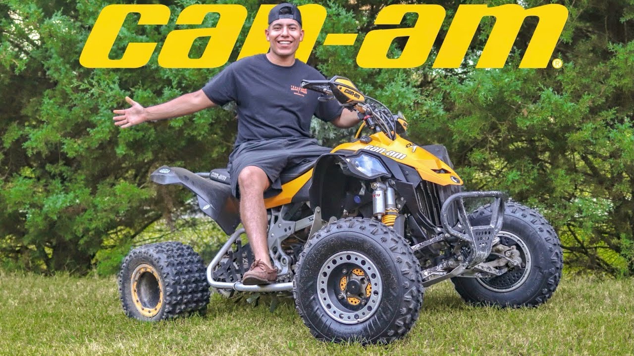ПРИНИМАЮ ДОСТАВКУ моего НОВОГО CAN-AM DS450 QUAD!