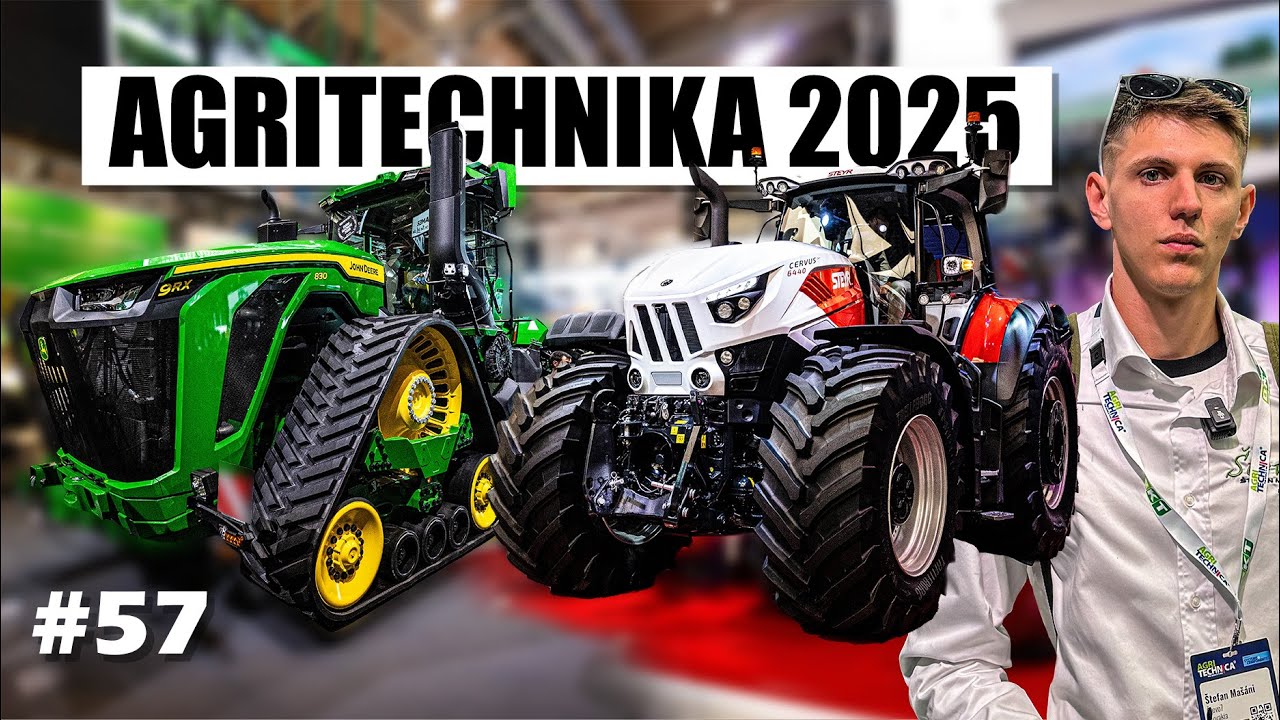 AGRO-Vlog #57 NAJVÄČŠIA VÝSTAVA NA SVETE, AGRITECHNIKA 2025 🇩🇪