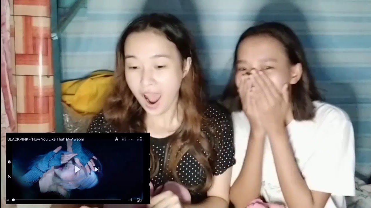 BLACKPINK - 'How You Like That' M/V | BLINK Sister's Reaction | Megena Vlog