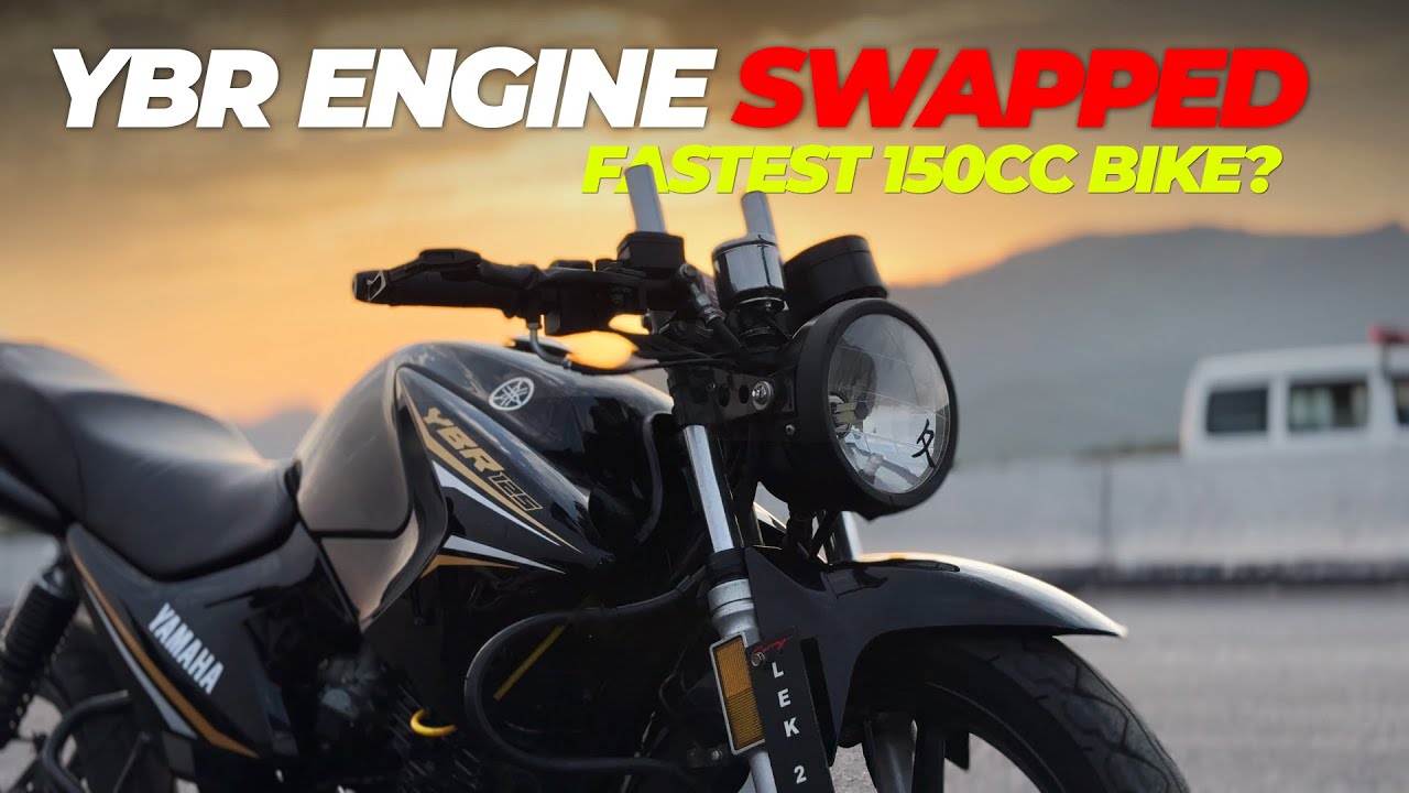 YBR 125G into 160cc Engine Swap | FULL  REVIEW | @HarunREVS
