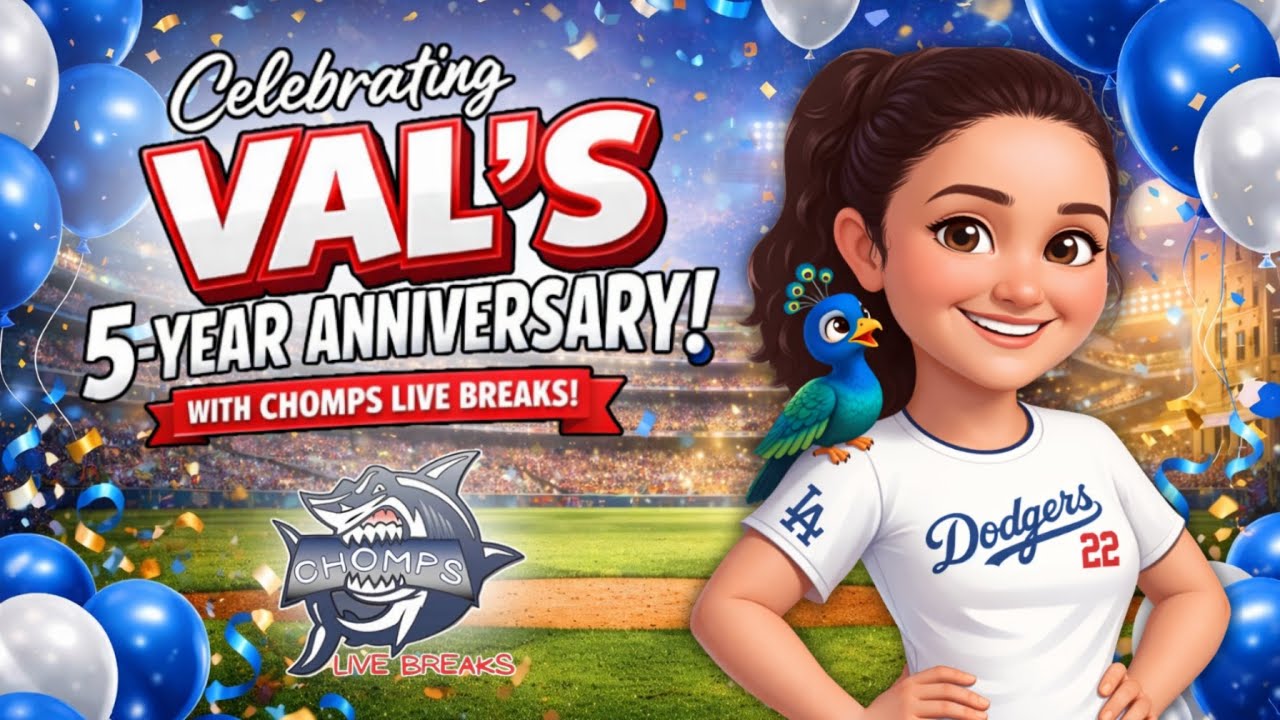 01/12/2026 ~ LIVE BASEBALL, FOOTBALL, & POK&Eacute;MON BREAKS + PERSONALS w/ V/VAL/VIVIAN!