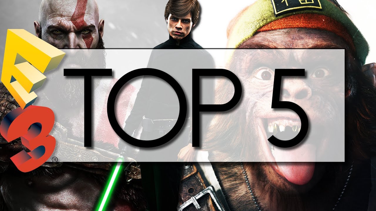 TOP 5 des jeux les plus marquants de l'E3 2017