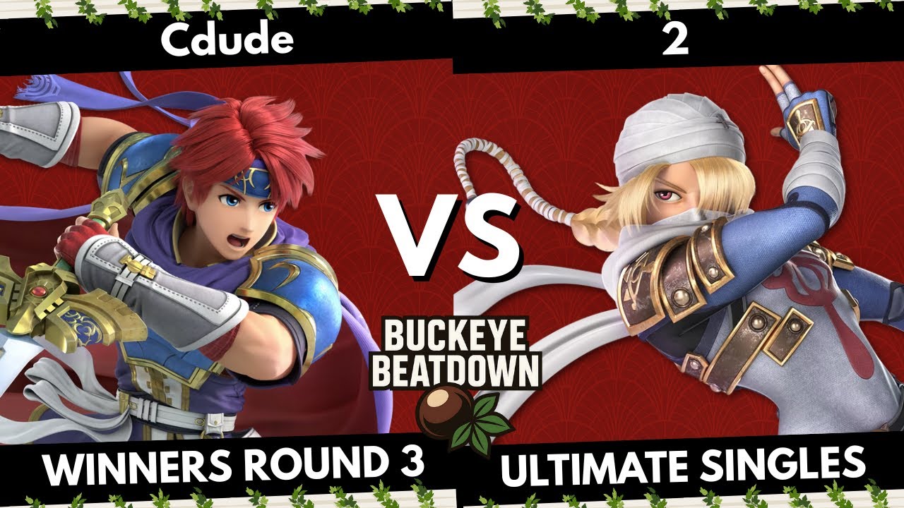 Buckeye Beatdown - Cdude (Roy) Vs. 2 (Sheik) Smash Ultimate - SSBU