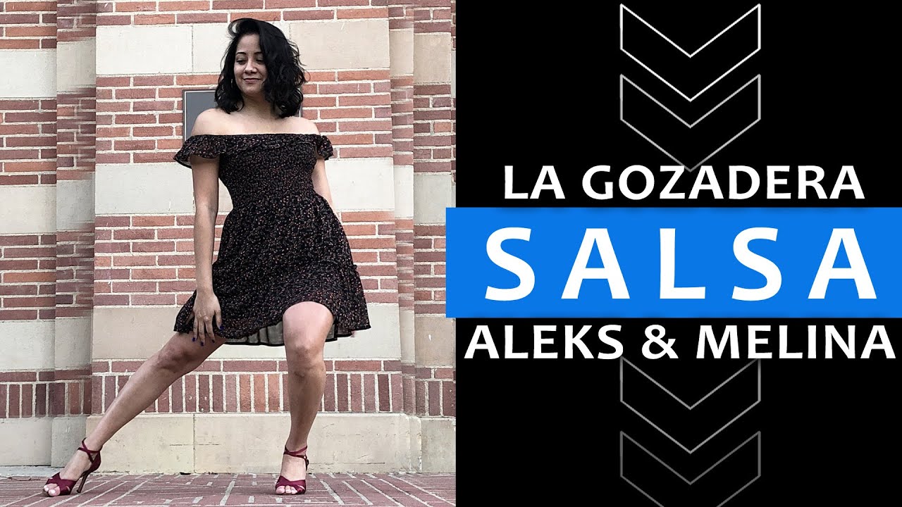Dancing Salsa to La Gozadera by Gente de Zona and Marc Anthony