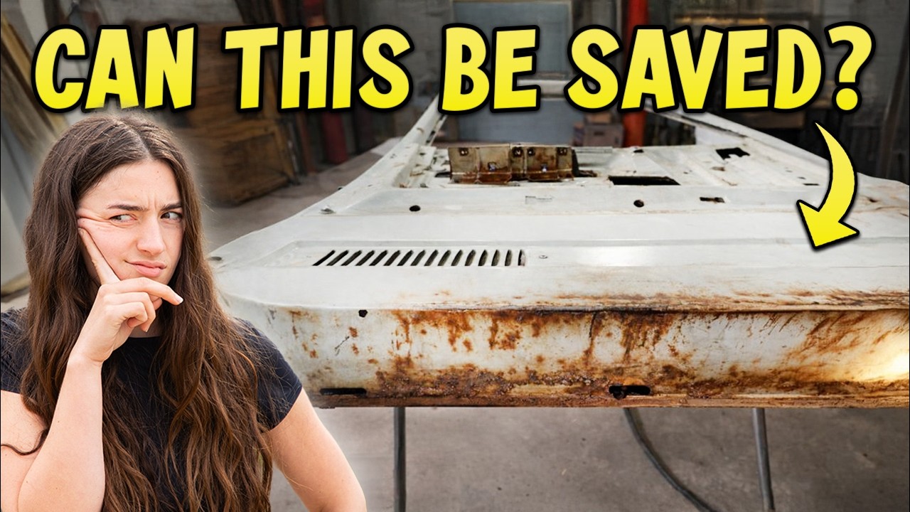 Как правильно спасти прогнивший край двери!