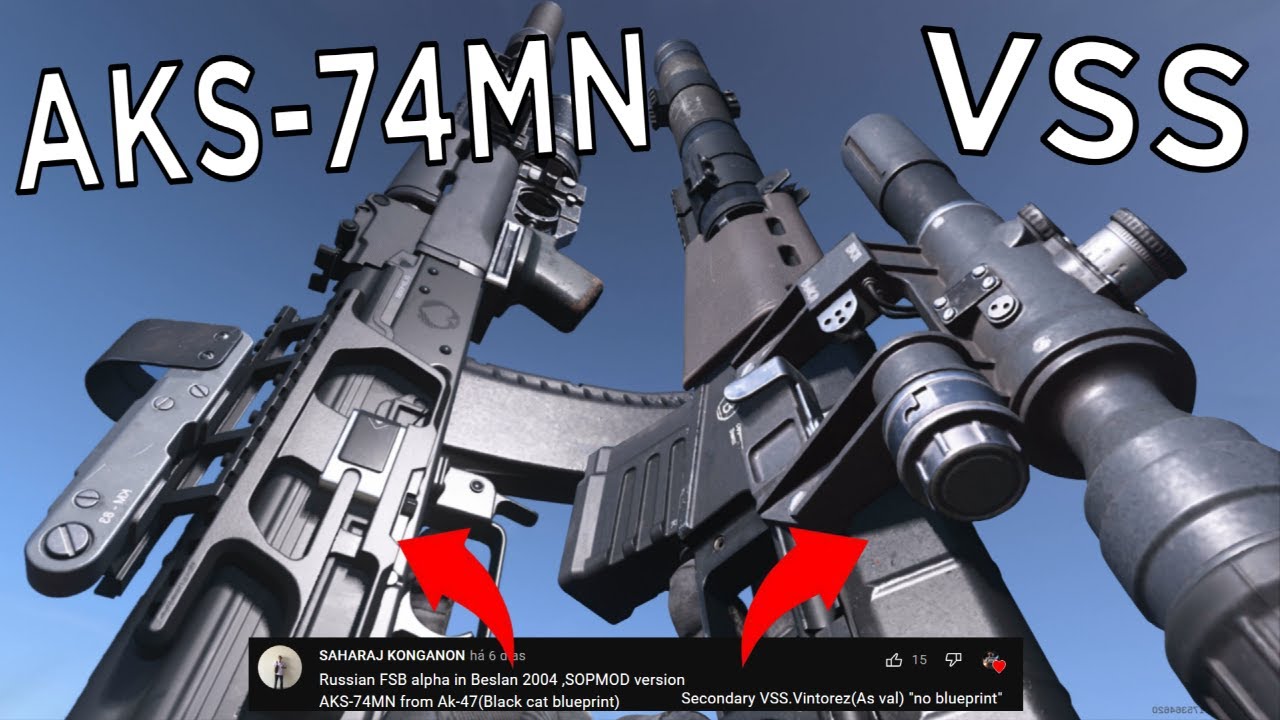 AKS-74MN (AK-47) & VSS Vintorez (AS VAL) Gameplay | Call of Duty Modern Warfare (PS5)