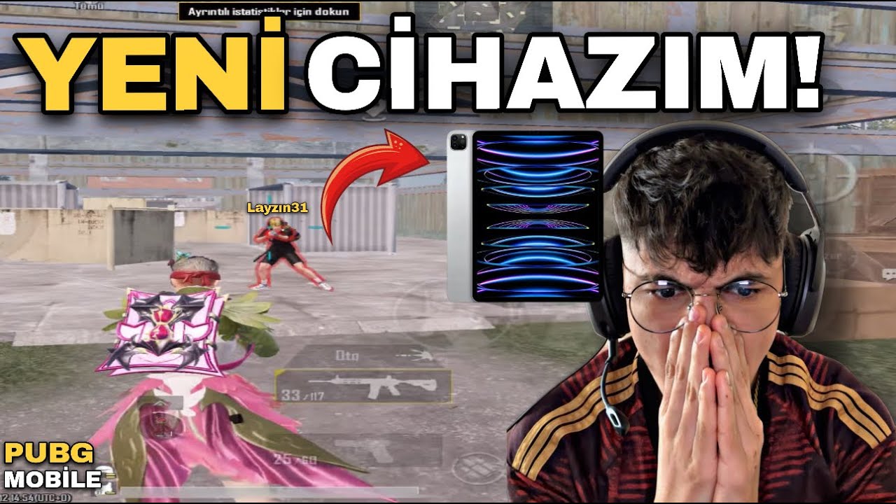 YENİ CİHAZIM!! İPAD PRO - PUBG MOBİLE
