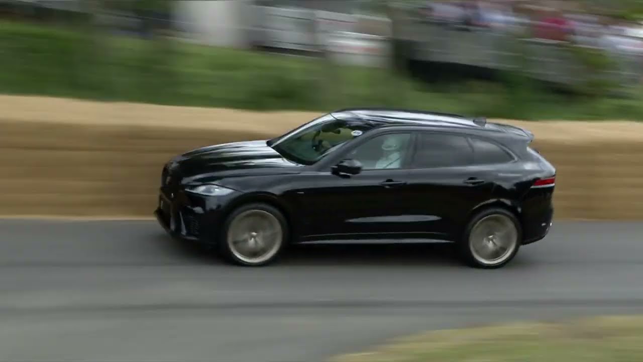 Jaguar F-PACE SVR Hill Climb at the Goodwood Festival of Speed