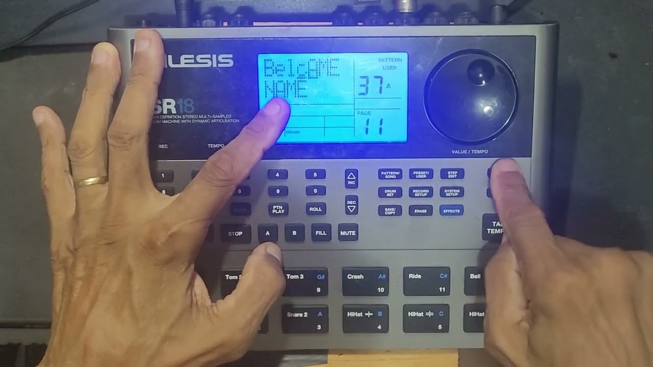 Programando um Rítimo SR-18 (Juarez Santos) 01/01/2026 