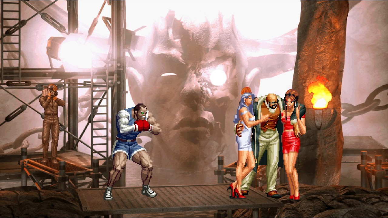 [KOF Mugen] Balrog D(CPU) vs Mr.Big(CPU)