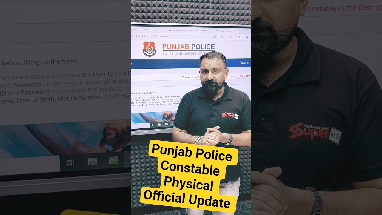 Punjab Constable Physical Date Extended   #punjabpolice2025 #govtjobs #punjabtestbook #mahandersir
