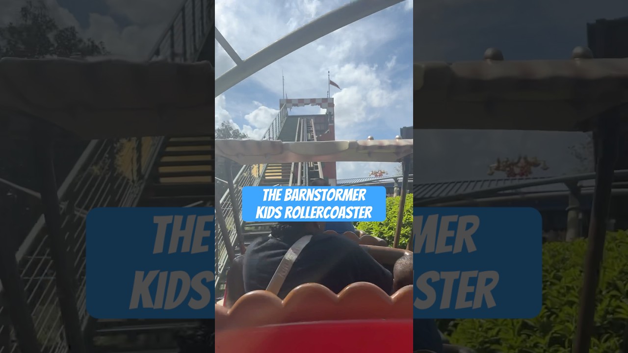 The Barnstormer at Magic Kingdom &ndash; A Thrilling First Coaster for Kids at Walt Disney World! #disney