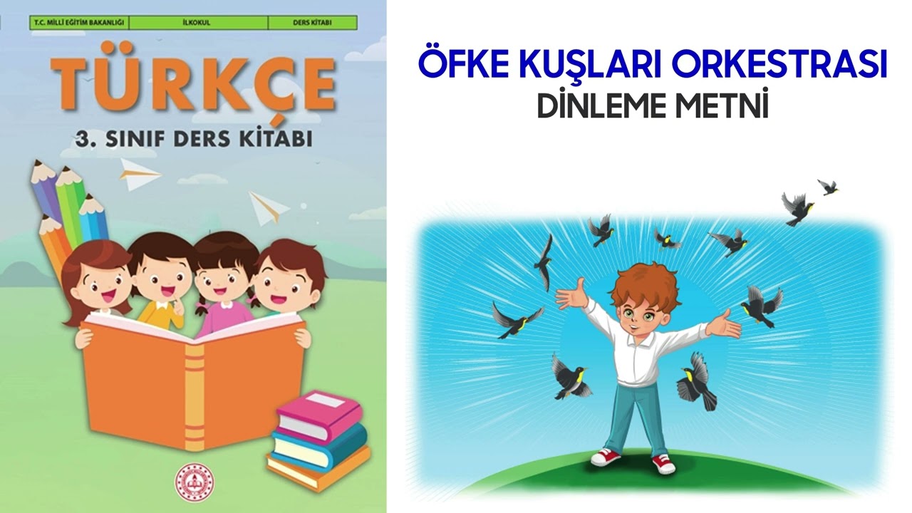 3. Sınıf Türkçe Dersi Öfke Kuşları Orkestrası Dinleme Metni
