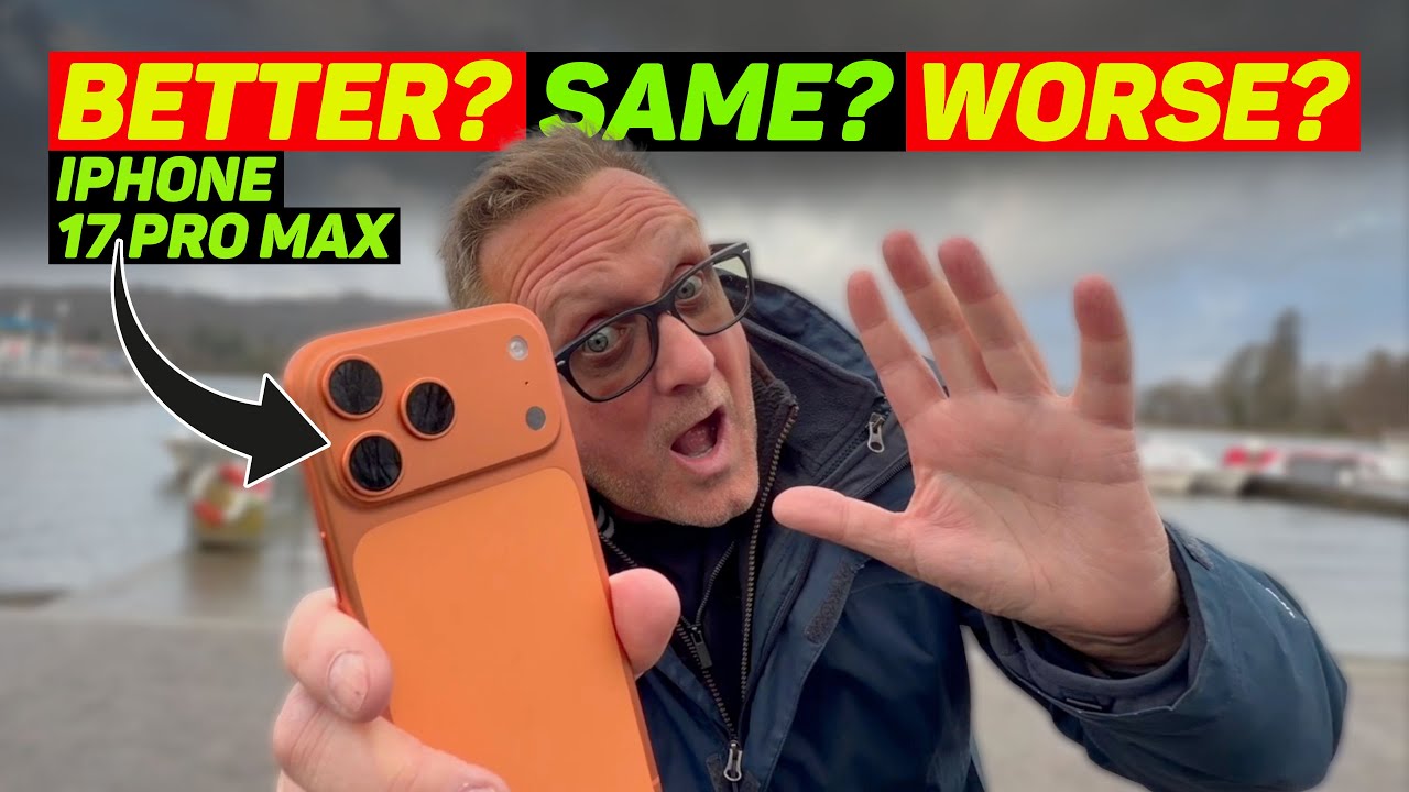 I FILMED this VIDEO on my NEW iPhone 17 Pro Max - Can you TELL the DIFFERENCE?