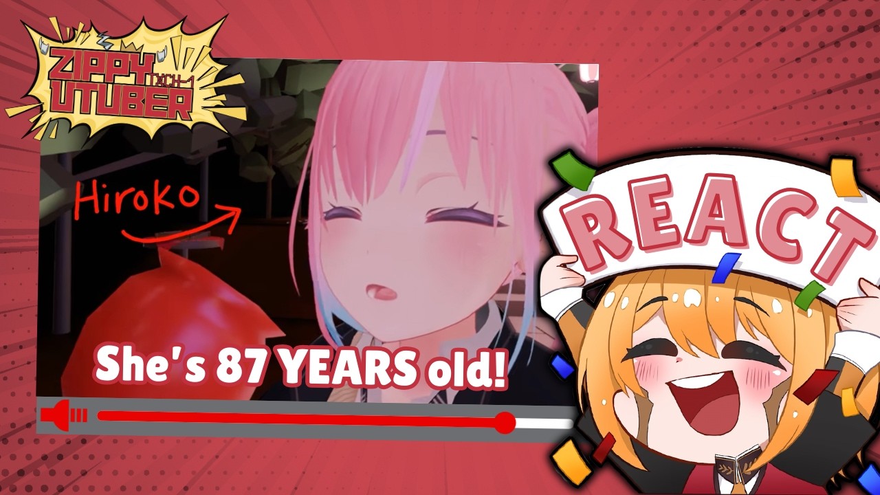 She's very sweet! || Robot Vtuber reacts to I Interviewed the World’s Oldest Vtuber by Yiman!