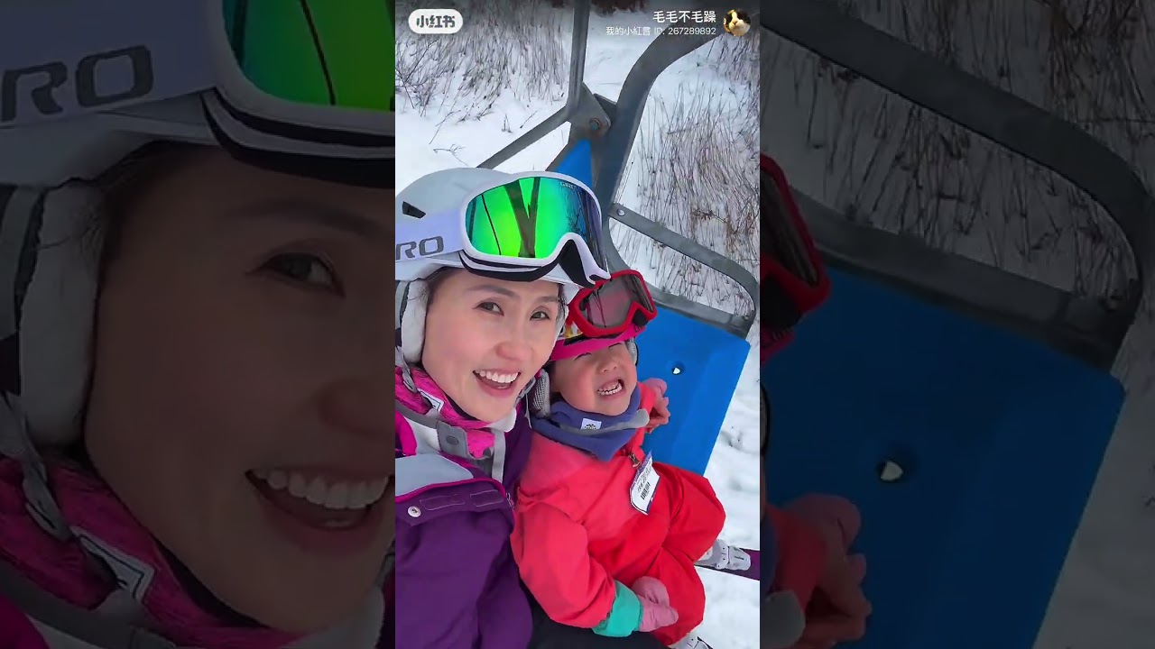 暴风雪前滑个雪