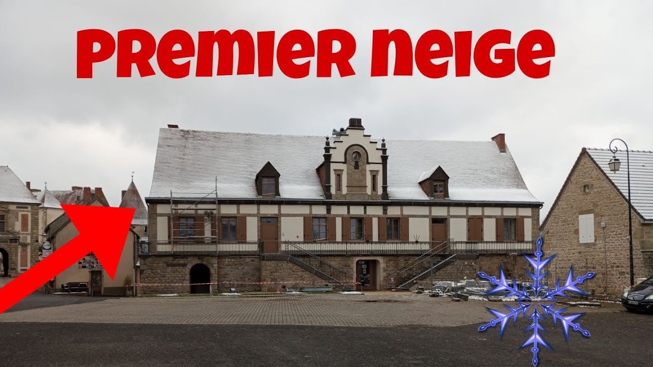 Les premi&egrave;res neiges &agrave; pionsat